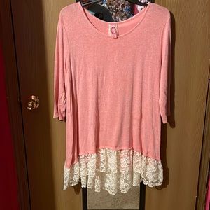 HoneyMe Lace Tunic
